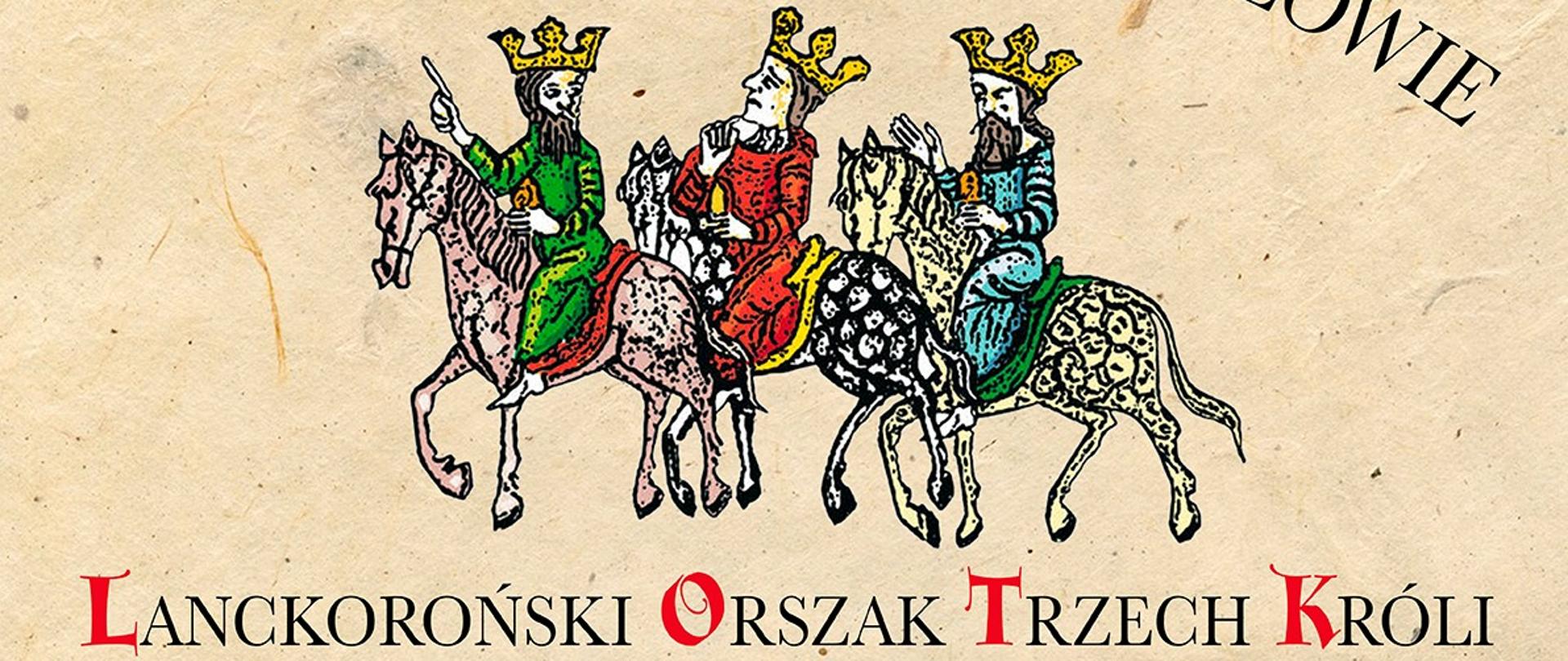 Zaproszenie na Orszak Trzech Króli w Lanckoronie