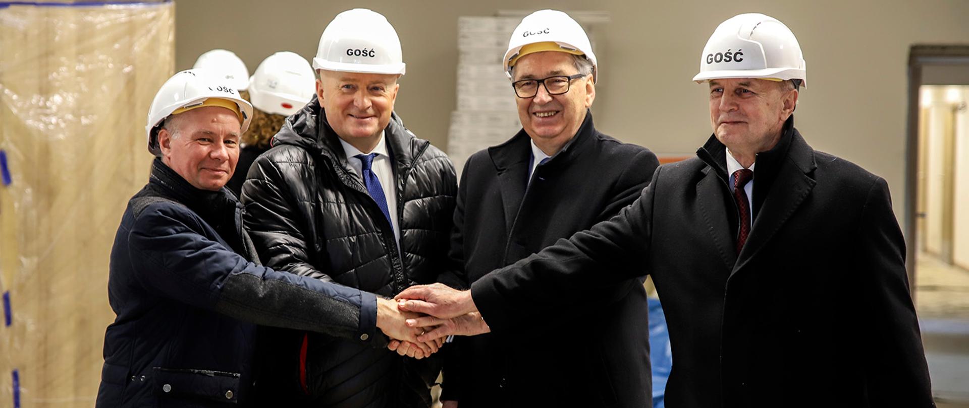 Wizyta Ministra Szewda na budowie Środowiskowego Centrum Wsparcia w Kraśniku!