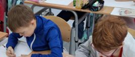 Klasa 2 tworzy zasady bezpiecznego korzystania z internetu.