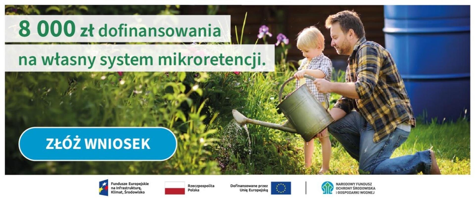 Trwa nabór wniosków na dofinansowanie instalacji mikroretencji