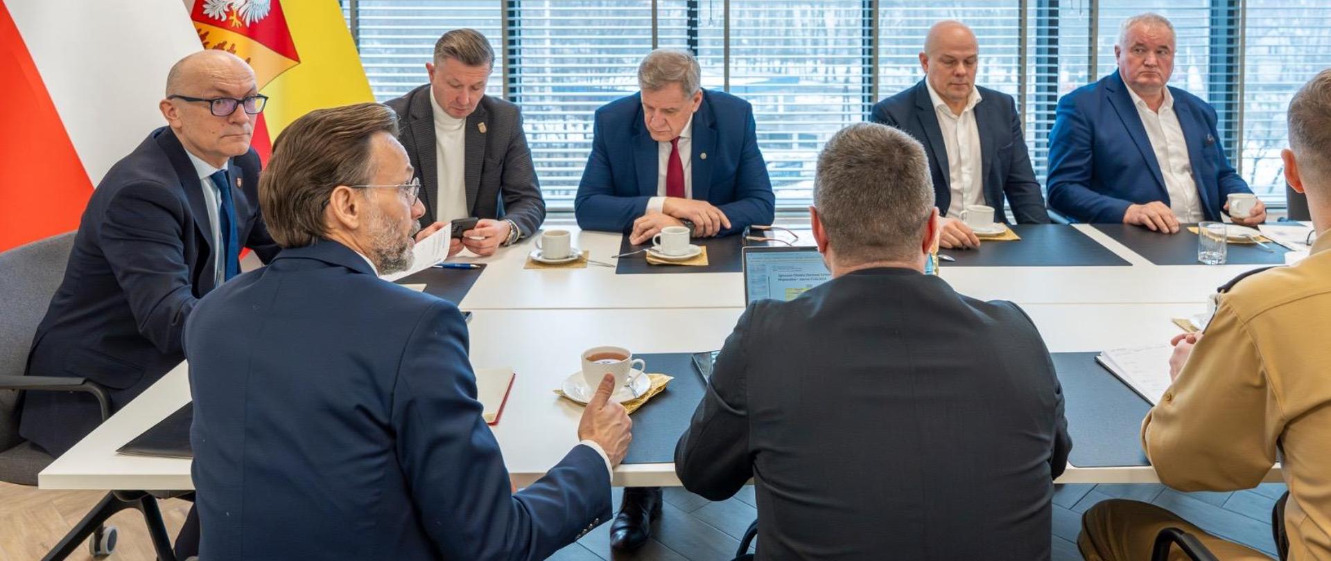 Konwent Powiatów Województwa Podlaskiego, 23 lutego 2026 r. (fot. Podlaski Urząd Wojewódzki)
