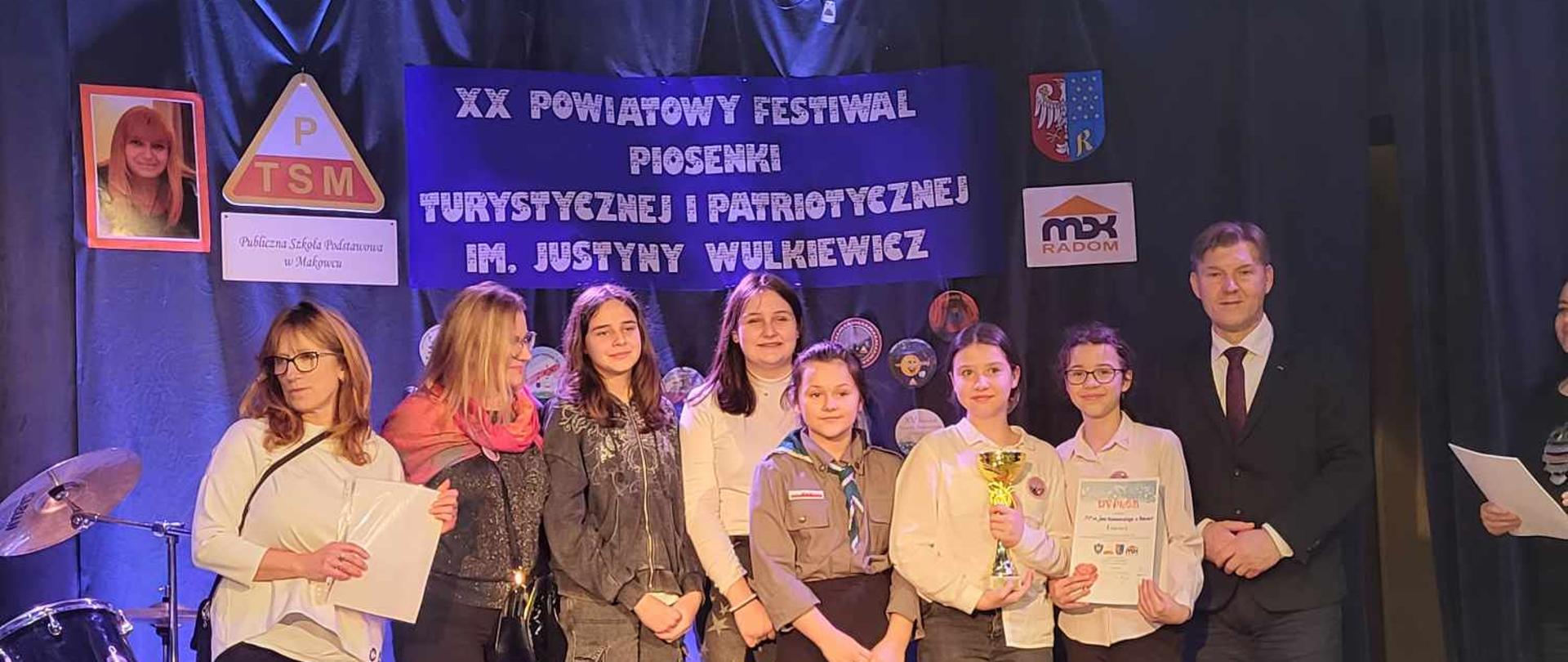 XX Powiatowy Festiwal Piosenki Turystycznej i Patriotycznej
im. Justyny Wulkiewicz