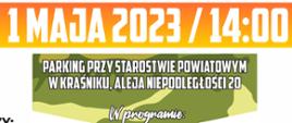 Na zdjęciu jest pokazana data rozpoczęcia się szkoły mundurowej oraz co się na niej będzie działo.