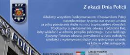 Życzenia z okazji Święta Policji