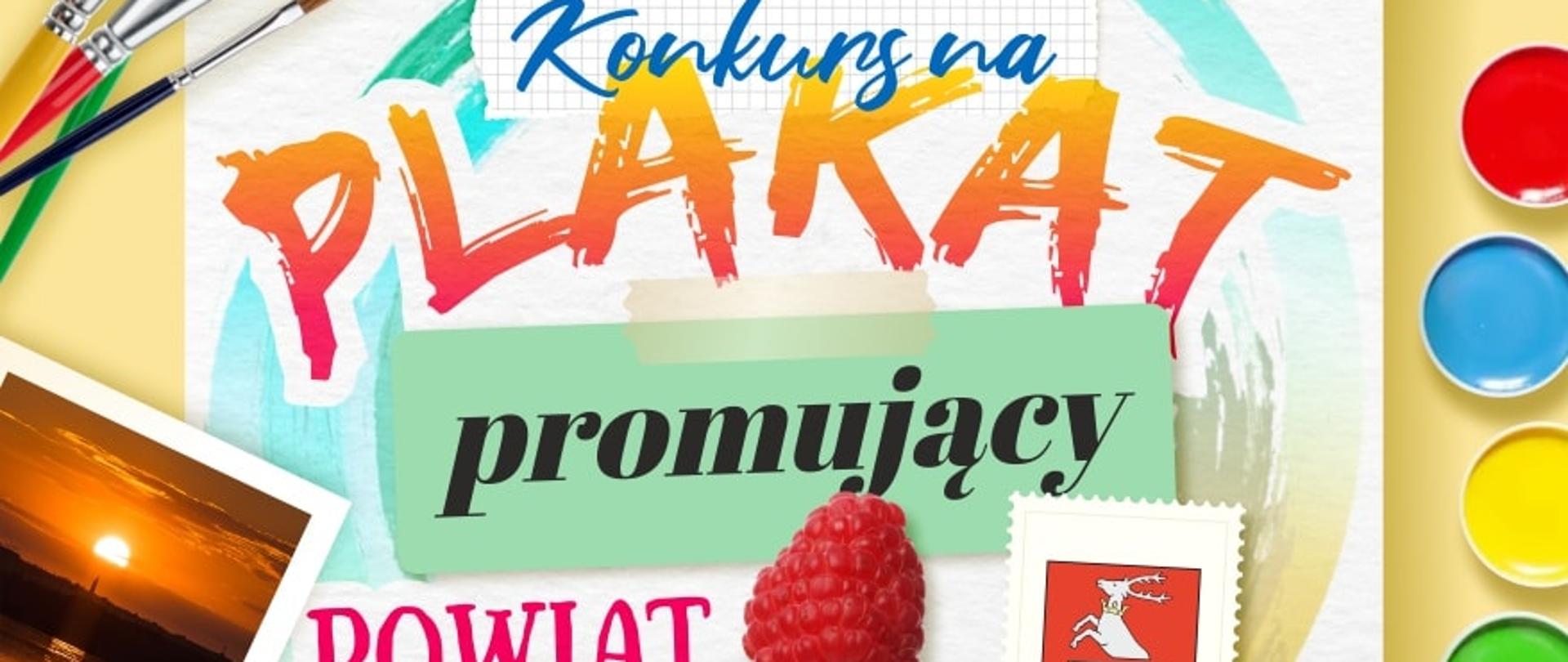 Konkurs na Plakat promujący powiat kraśnicki - plakat informacyjny 