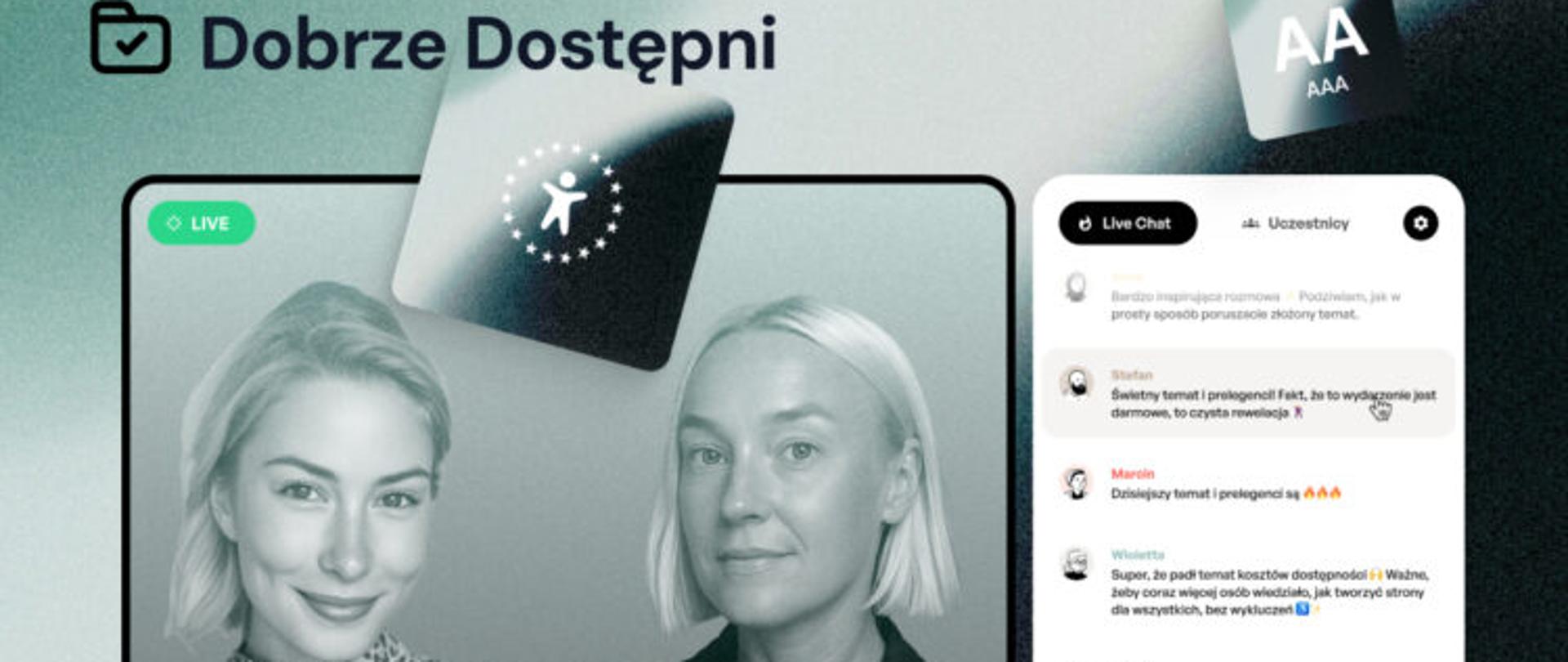 Grafika konferencji Dobrze Dostępni
