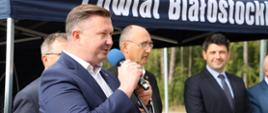 Uroczyste otwarcie ul. Topole w Niewodnicy Kośc.