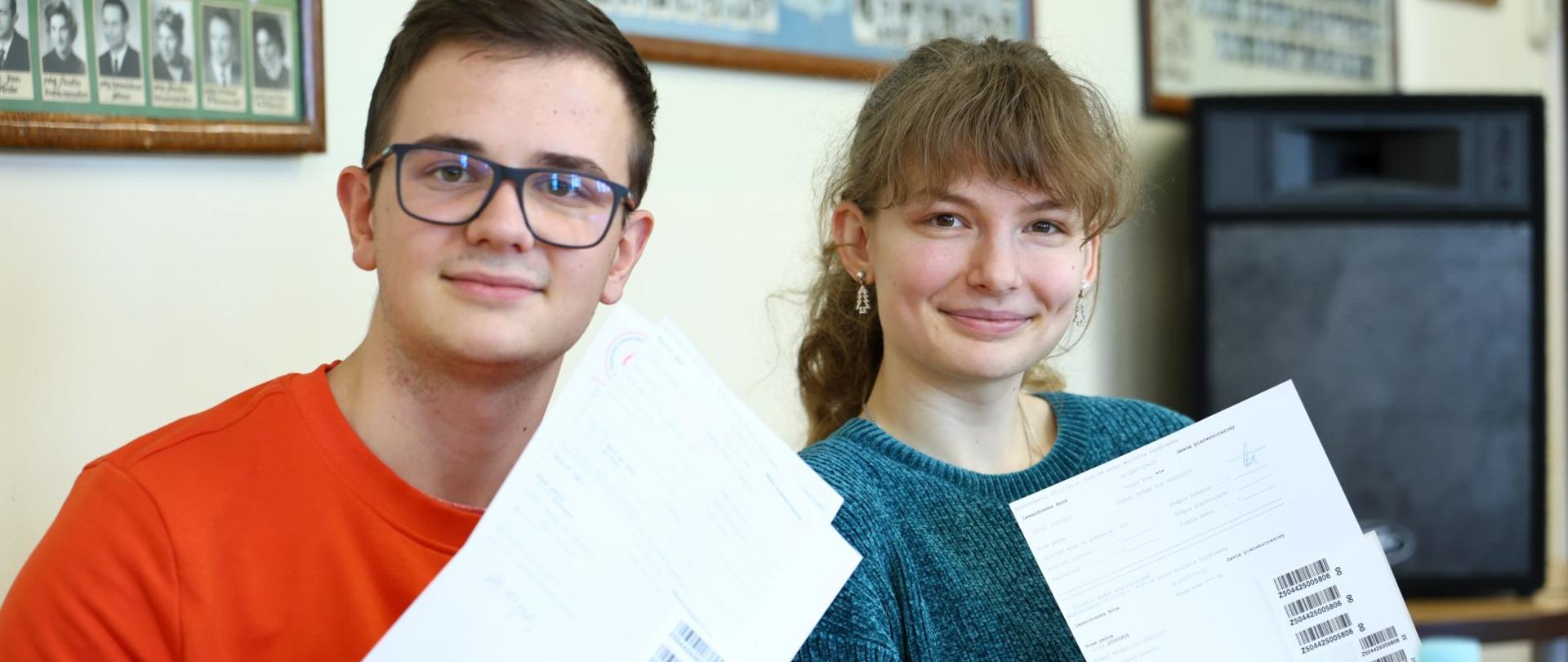 Uczniowie podczas jesiennej akcji krwiodawstwa w I LO w Gorlicach