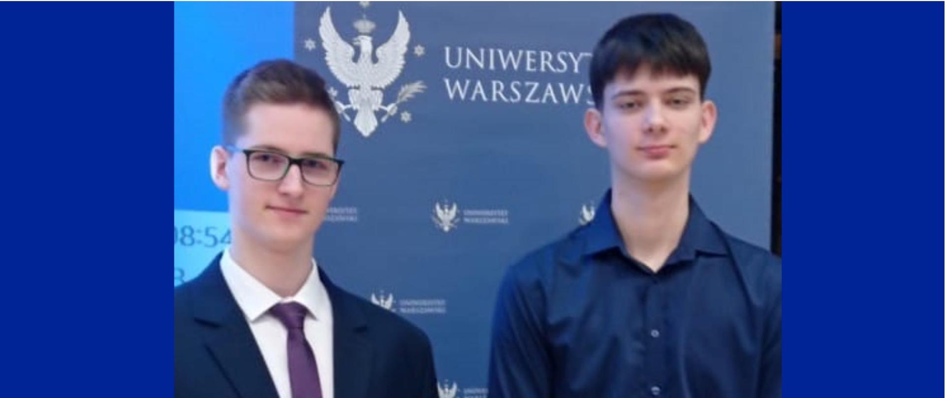 Mateusz Ostaszewicz i Jakub Kurianowicz