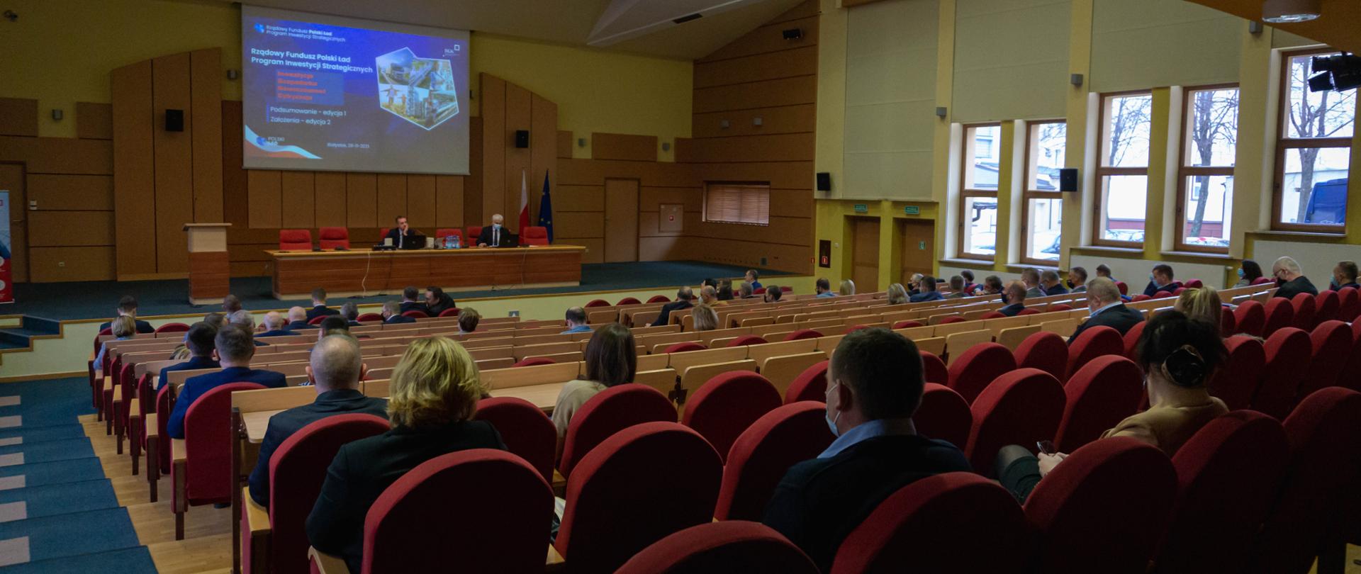 Podsumowanie pierwszej edycji Rządowego Funduszu Polski Ład w Podlaskim Urzędzie Wojewódzkim w Białymstoku (fot. www.gov.pl/web/uw-podlaski)