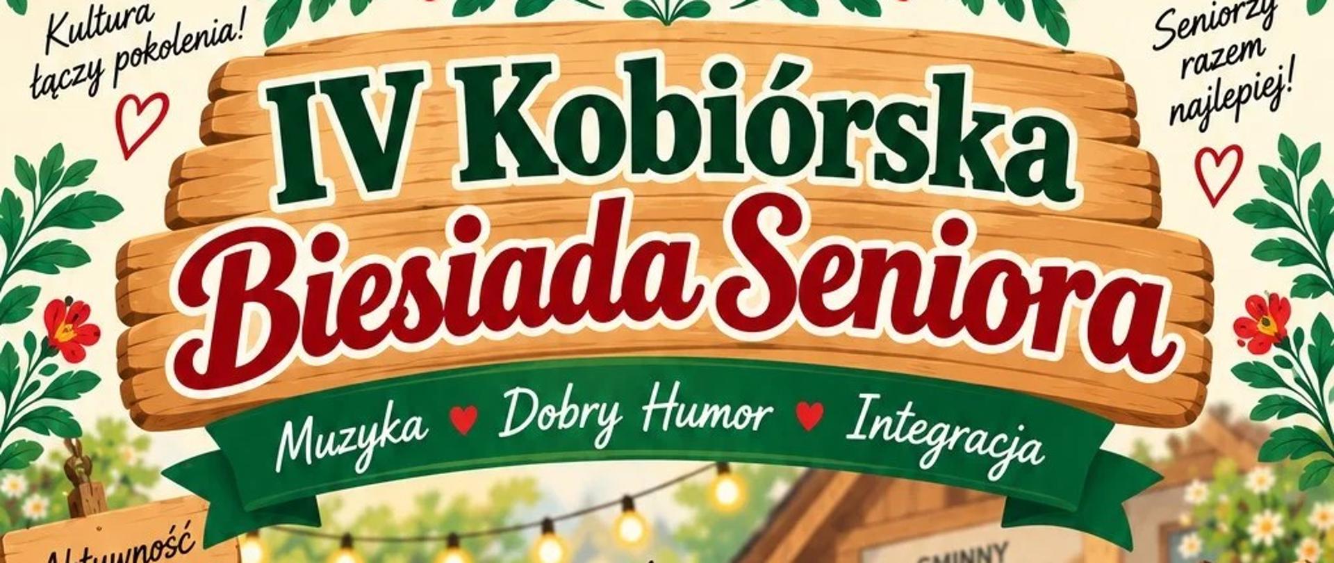 IV Kobiórska Biesiada Seniora - infografika