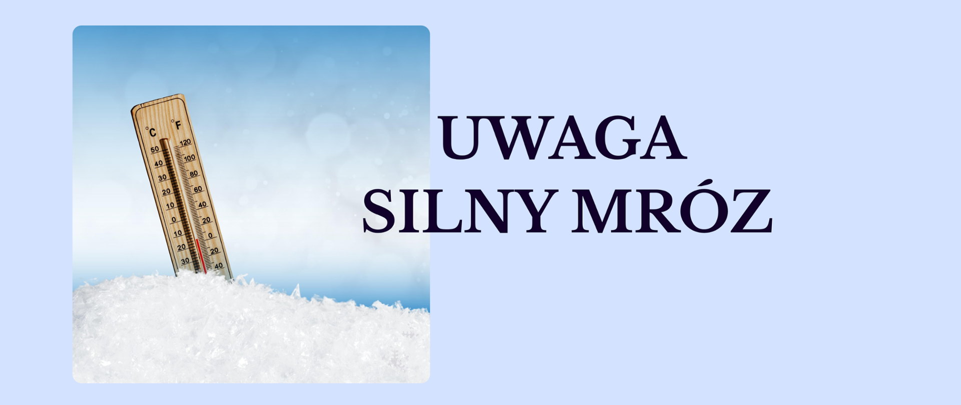 uwaga mróz