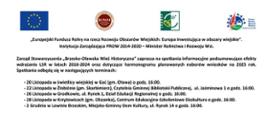 Zaproszenie na spotkania informacyjne dla mieszkańców