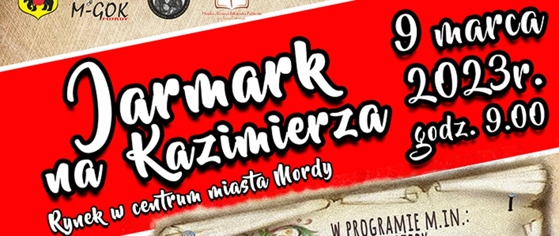 Plakat_Jarmark na Kazimierza_9 marca 2023 r. 