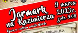 Plakat_Jarmark na Kazimierza_9 marca 2023 r. 