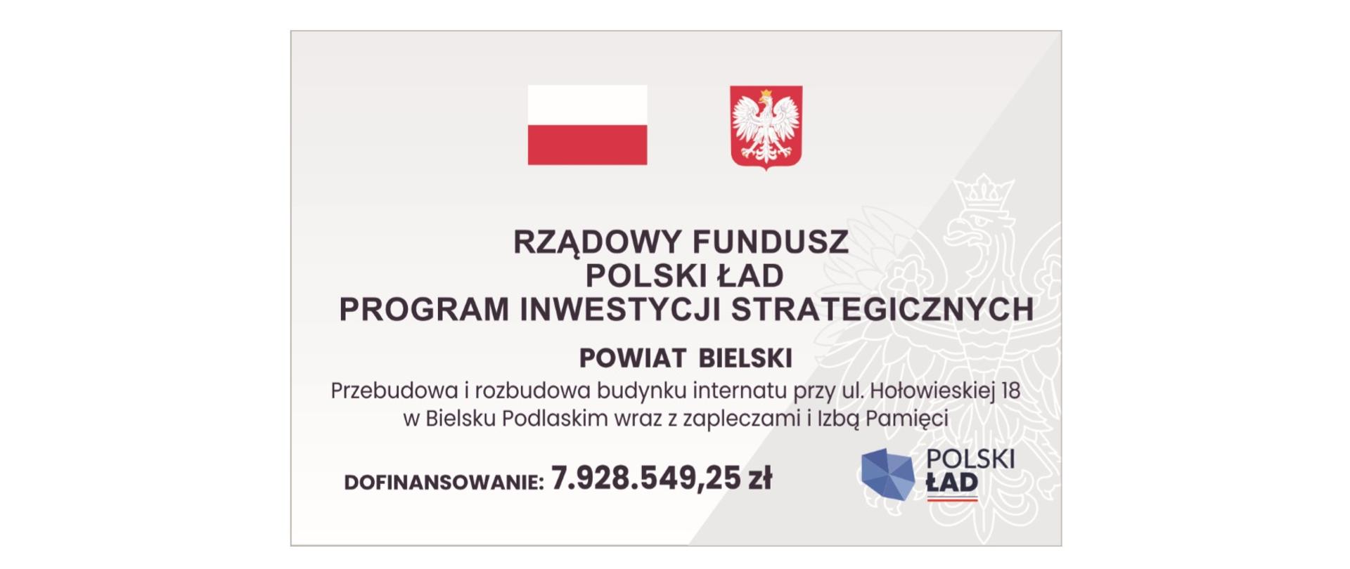 Tablica informacyjna - ul. Hołowieska 18 w Bielsku Podlaskim