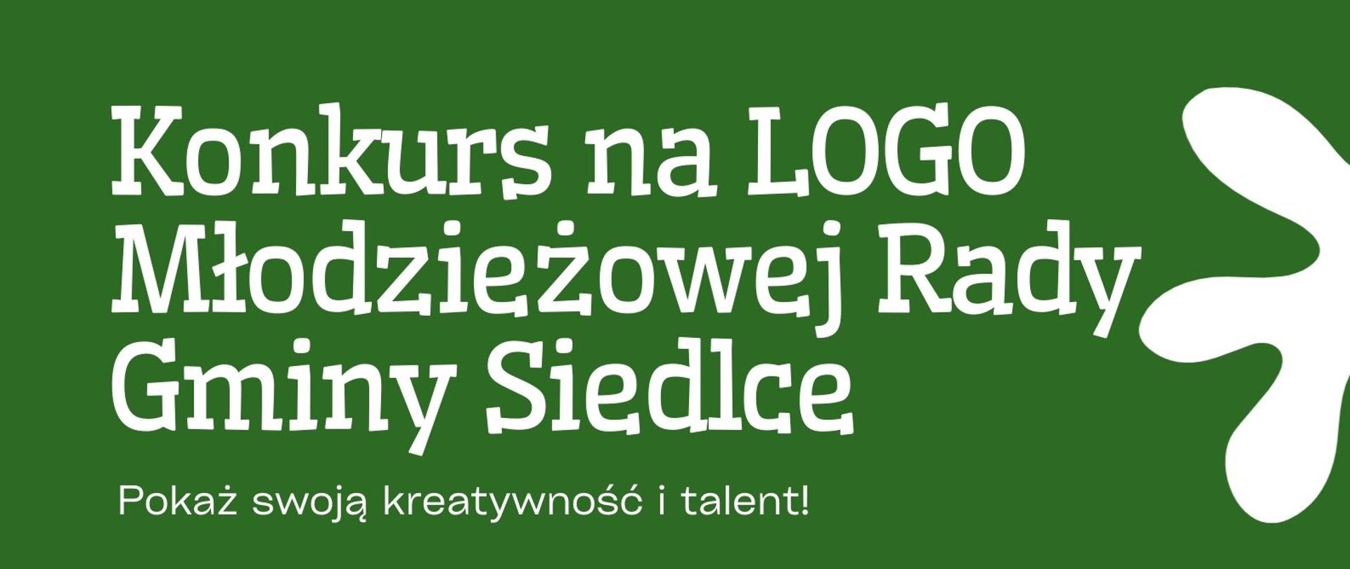 Konkurs na logo Młodzieżowej Rady Gminy Siedlce