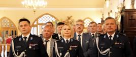 Msza Św. i uroczystości w Komendzie Powiatowej Policji