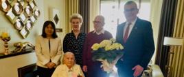 Jubileusz setnych urodzin Pani Jadwigi Wróblewskiej ze Świryd
