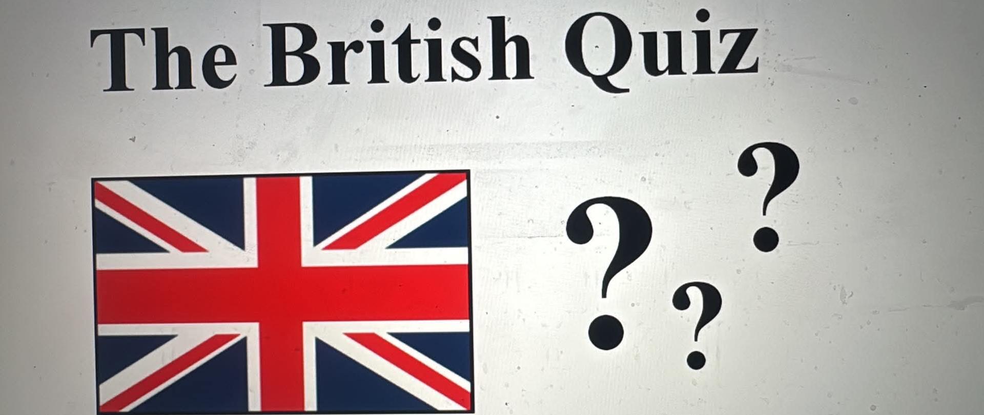 The British Quiz