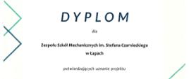 Dyplom dla ZSM

