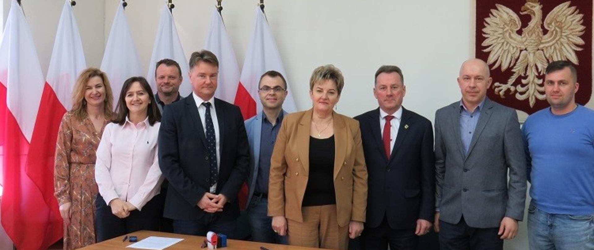 Podpisanie umowy na budowę budynku GBP z muzeum regionalnym w Górznie