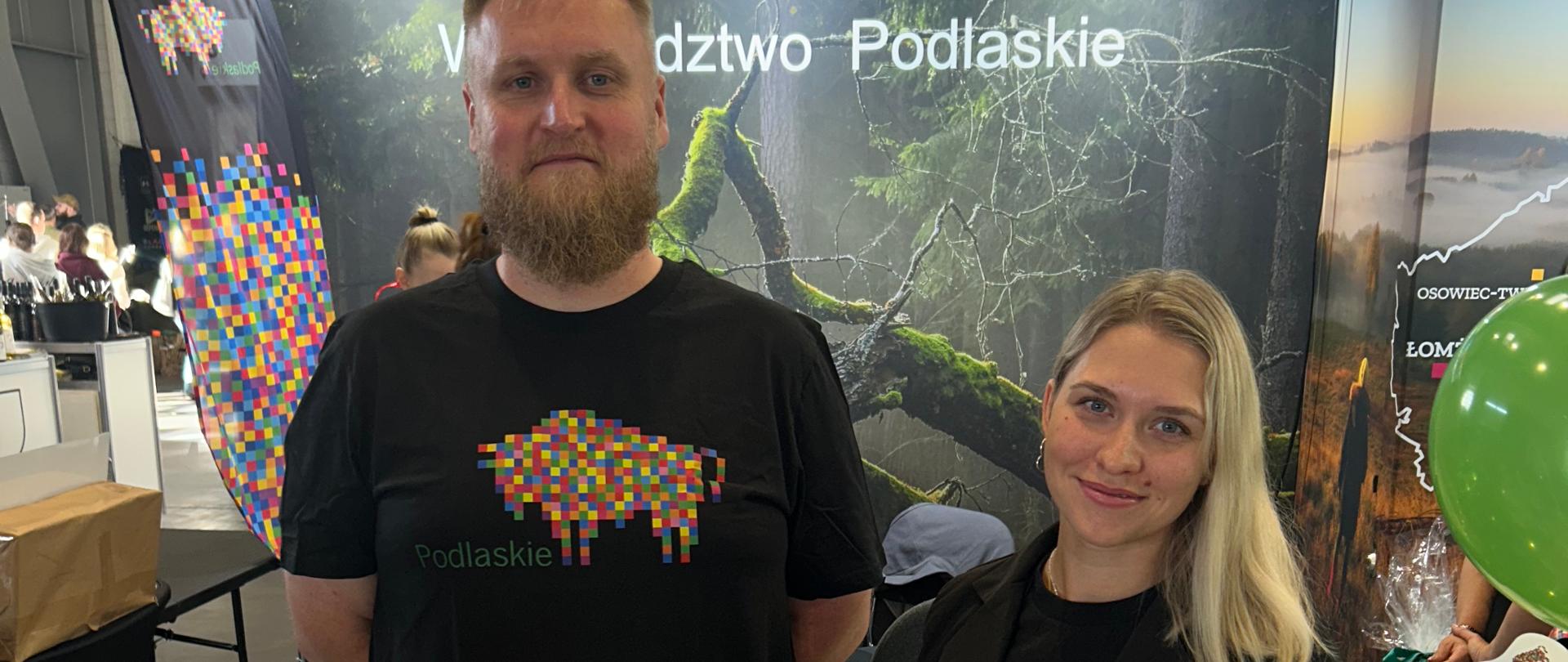 Łukasz i Justyna - reprezentacja Powiatu Hajnowskiego