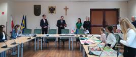 Wójt Gminy Raba Wyżna gratuluje dzieciom wyników
