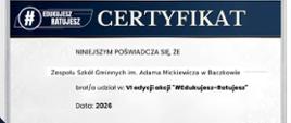 certyfikat