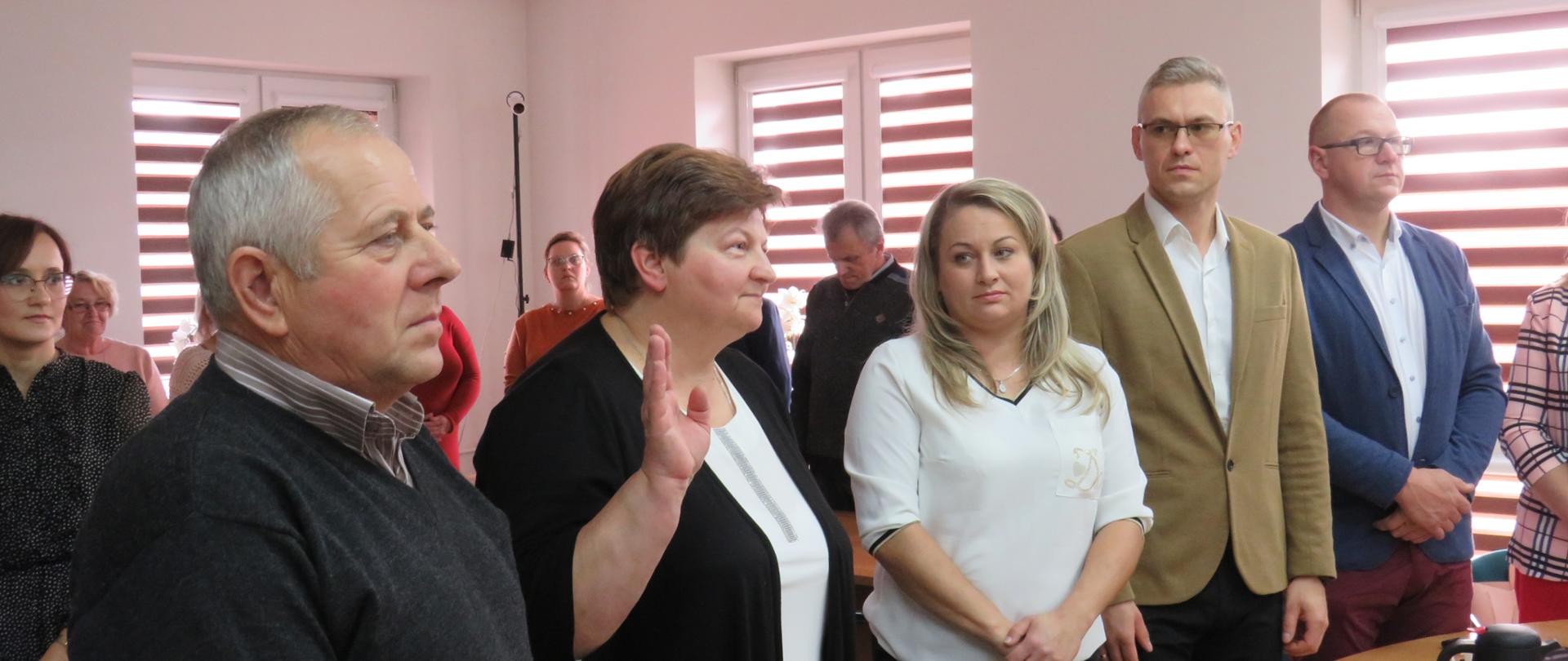 Ślubowanie Radnej Danuta Włodarczyk