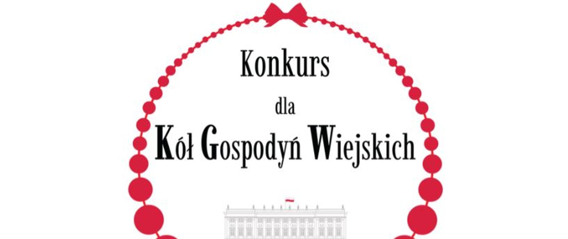 plakat dotyczący konkursu dla KGW