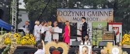 Wręczenie bonów za wieńce dożynkowe