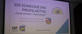 Ruszyła XIX edycja Koneckich Dni Profilaktyki pod hasłem „Twoje zdrowie – Twój sukces!”