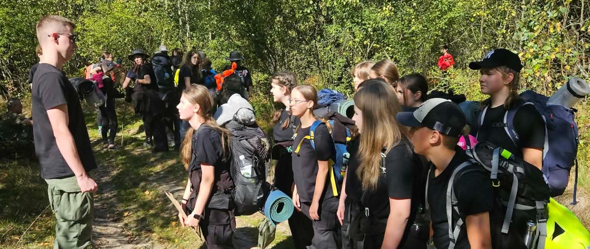67. Harcerski Rajd Szlakami Walk Partyzanckich - trasa starszoharcersko- wędrownicza 