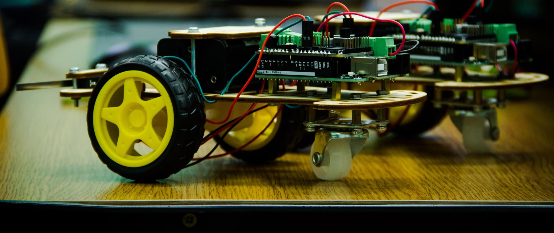Skonstruowany robot