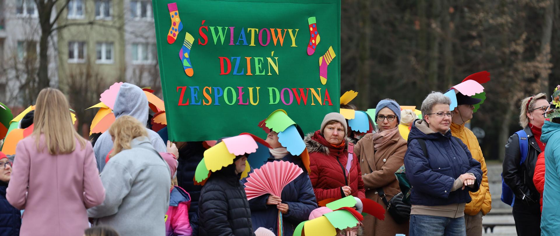 Marsz Tolerancji z okazji Światowego Dnia Zespołu Downa.
