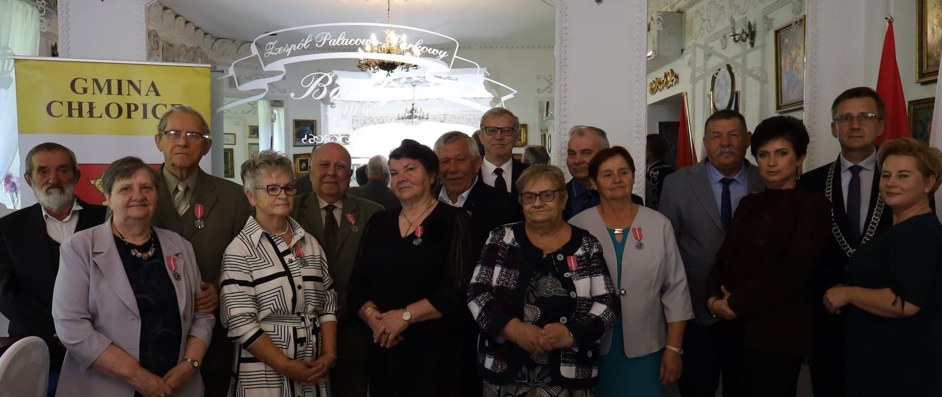 Uroczyste obchody jubileuszu długoletniego pożycia małżeńskiego