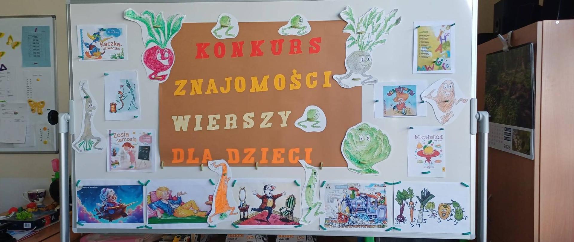 Konkurs czytelniczy „Wiersze Juliana Tuwima i Jana Brzechwy"