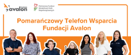 Pomarańczowy Telefon Wsparcia Fundacji Avalon