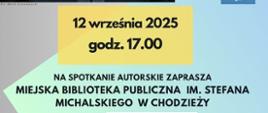 plakat spotkanie autorskie z Katarzyną Tubylewicz