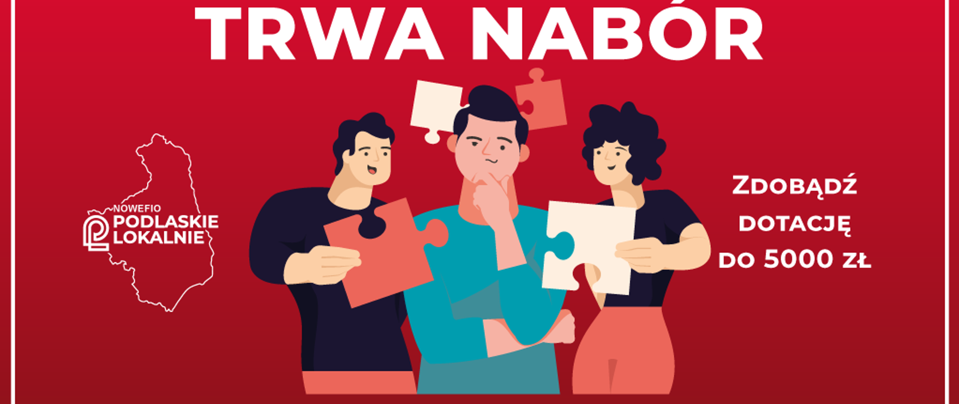 Trwa nabór Konkurs na wsparcie inicjatyw lokalnych. Zdobądź dotację do 5000 zł