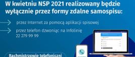 spełnij obowiązek - spisz się przez Internet spis.gov.pl i weź udział w loterii