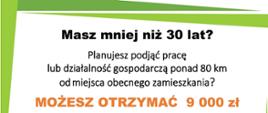 Plakat czarne litery na białym tle z zielonymi wstawkami na dole flagi niebieska z kolorowymi gwiazdkami, biało czerwona i niebieska z żółtymi gwiazdkami 