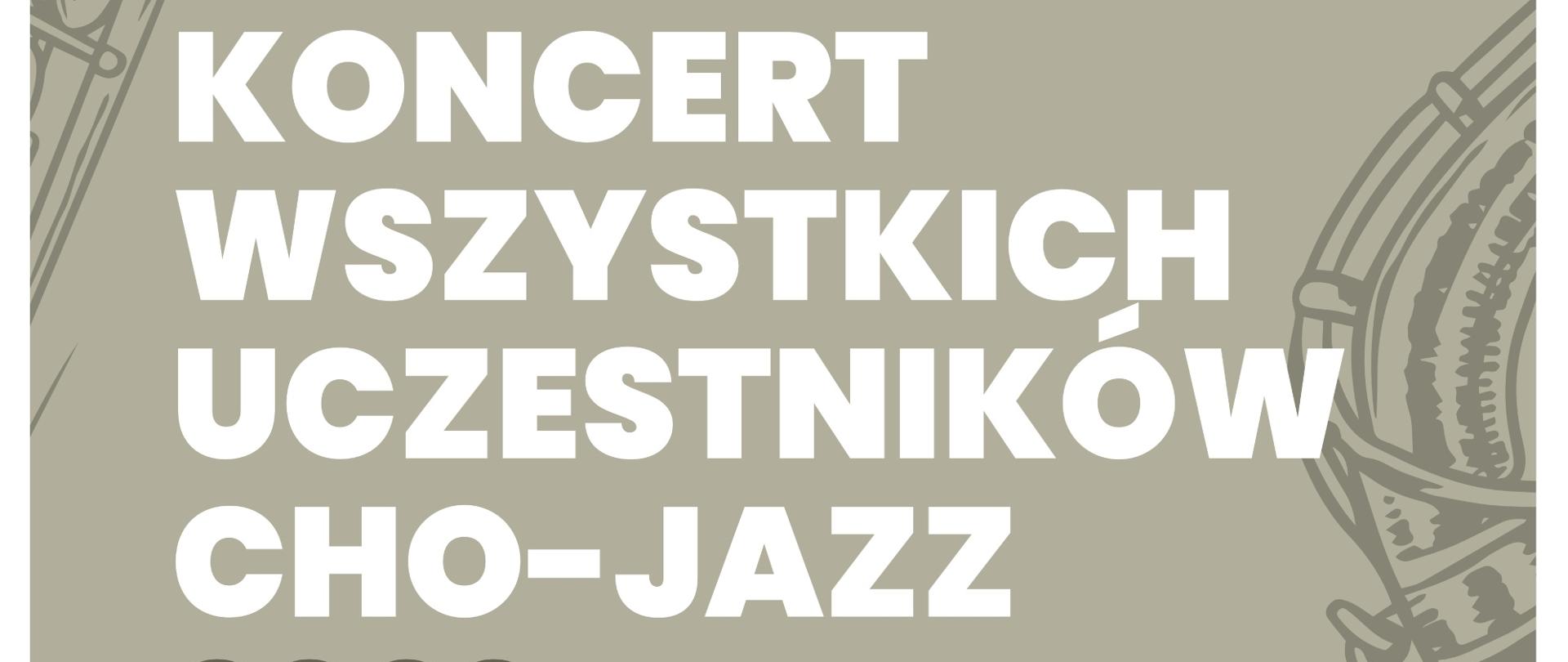 Plakat - koncert ChDK
