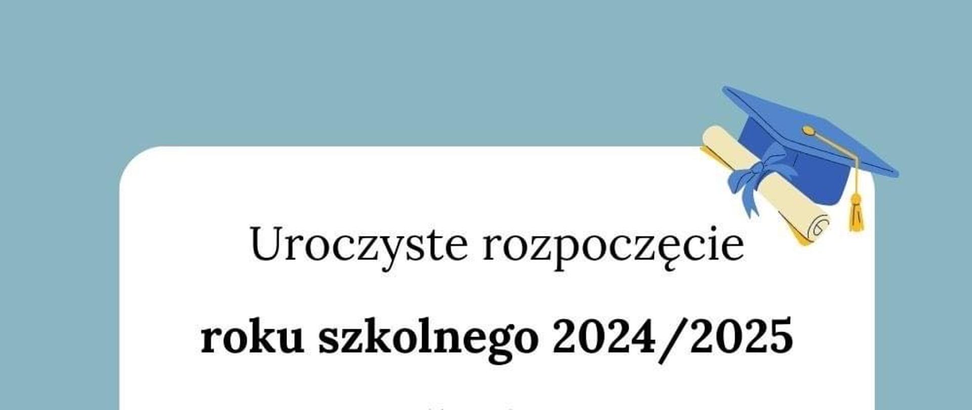 Rozpoczęcie roku szkolnego