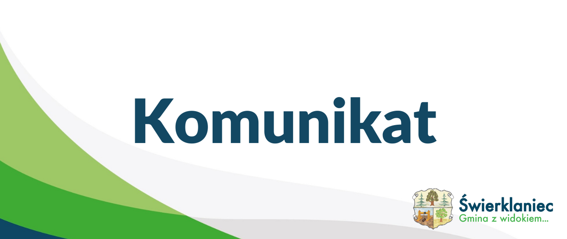 Komunikat - grafika