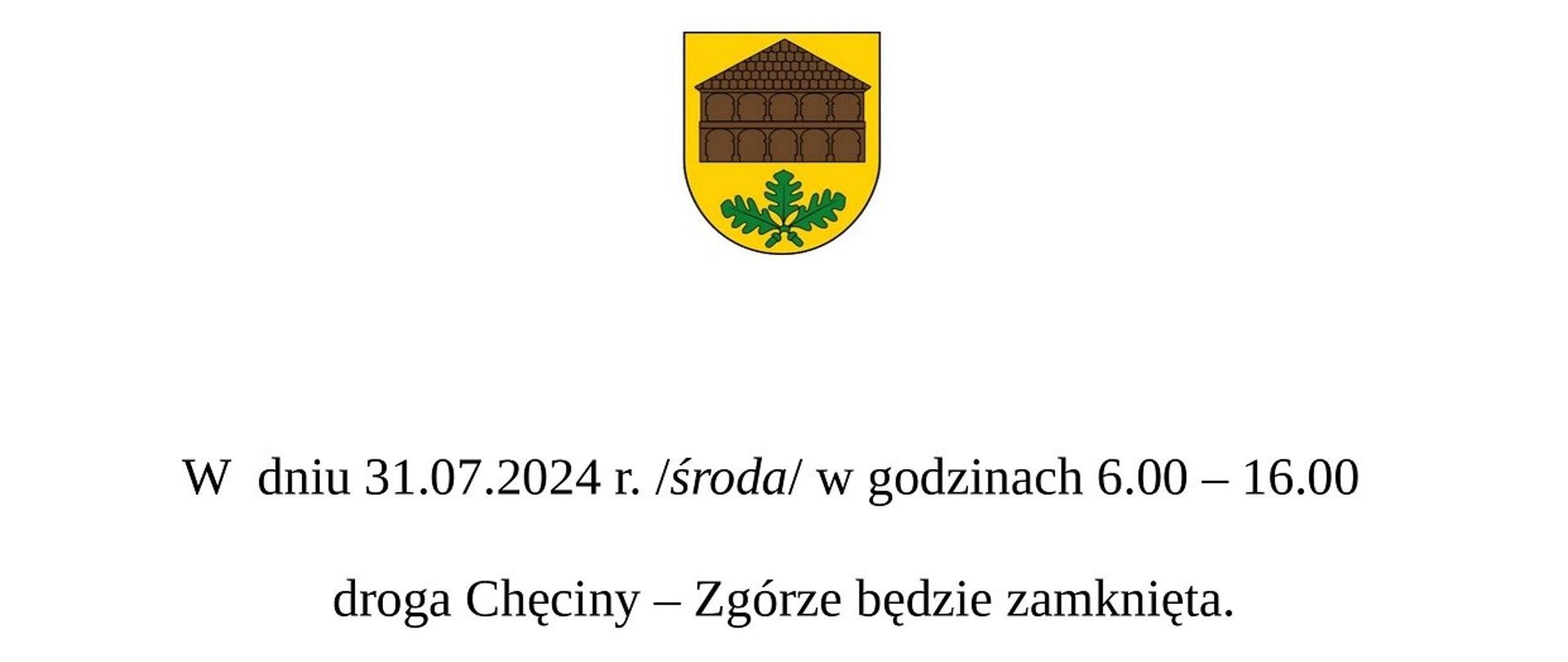 zamknięcie drogi