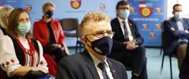 Na pierwszym planie starosta Grzegorz Piec