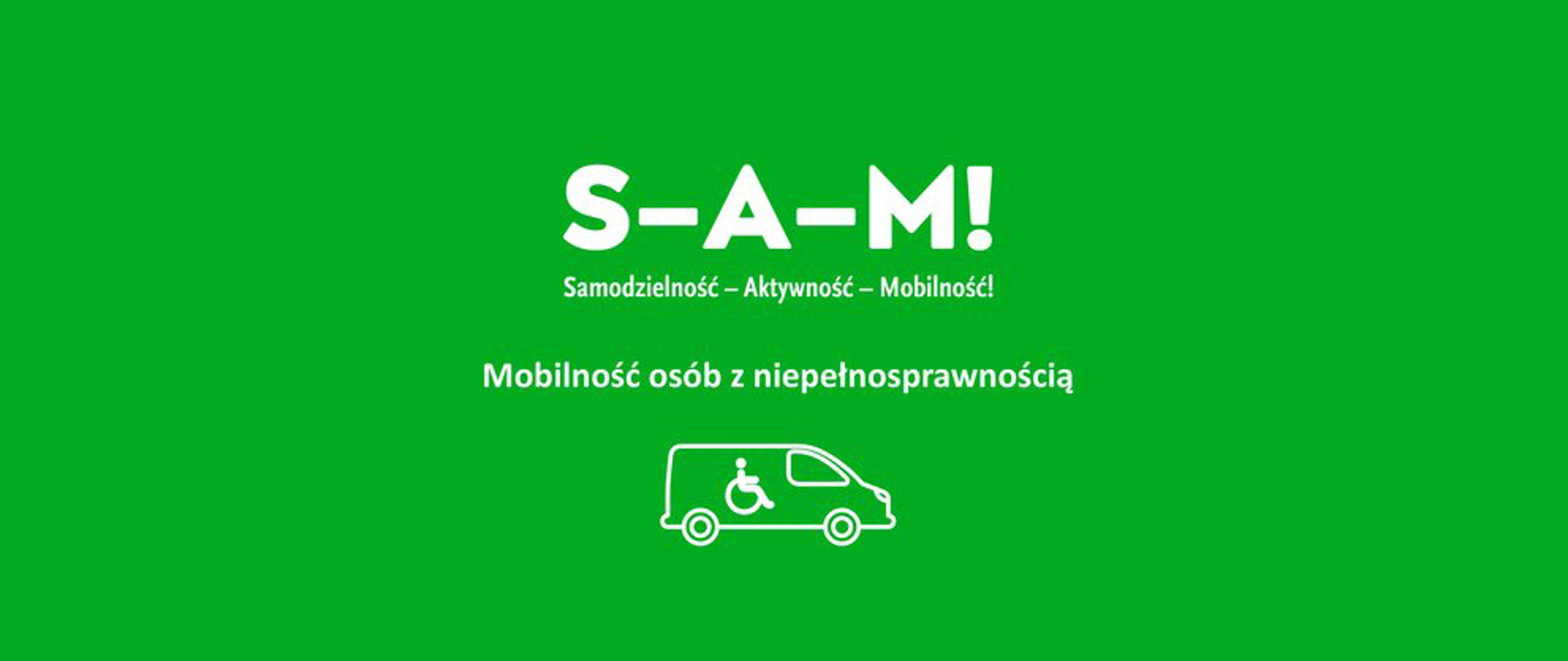 plakat z napisem PFRON - program samochodowy
