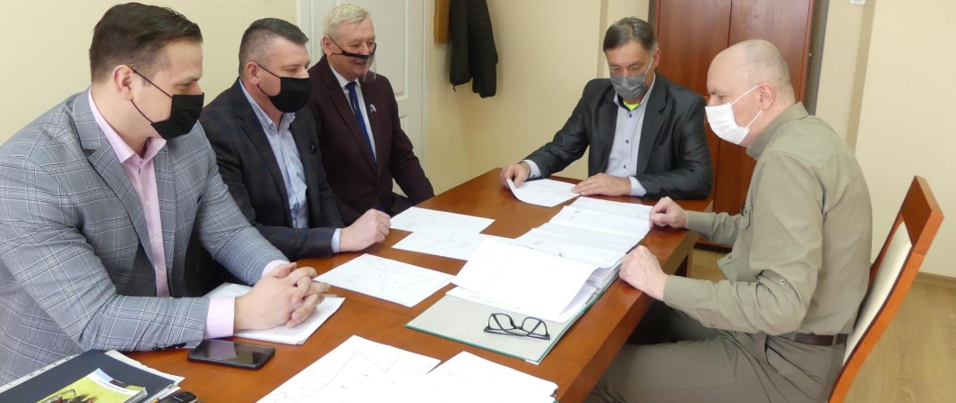 Rozmowy z Nadleśnictwem Kołaczyce w sprawie połączenia Brzezówki i Potakówki